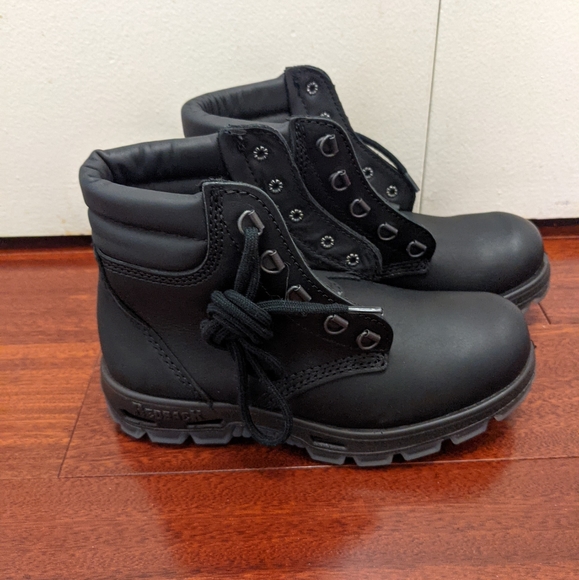 Redback Black Lace Up Outback Boots - Picture 3 of 6